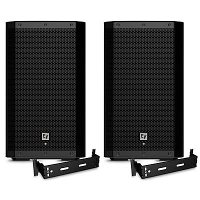 Electro-Voice ZLX-12P G2 Powered Speaker Pair With Wall Brackets