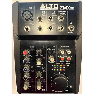 Alto ZMX52 5-Channel Unpowered Mixer