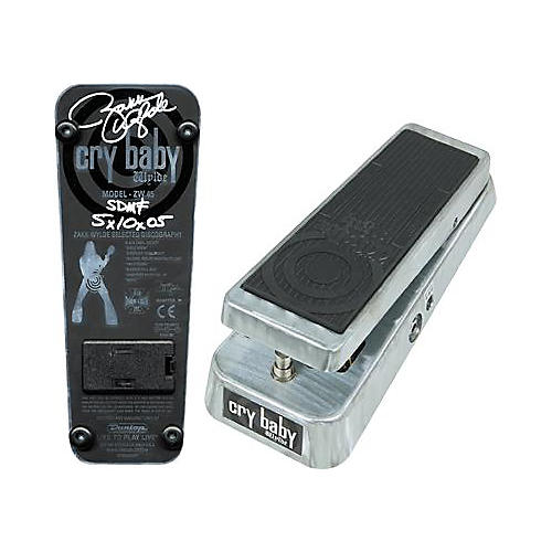 Dunlop ZW-45S Zakk Wylde Autographed Cry Baby Wah Pedal