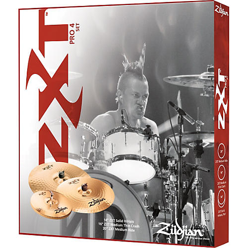 ZXT Pro 4-Piece Cymbal Box Set