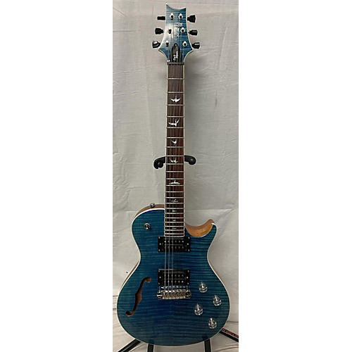 PRS Zach Myers Signature SE Solid Body Electric Guitar Blue Ghost Flames