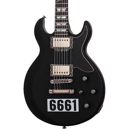 Schecter Guitar Research Zacky Vengeance 6661 Electric Guitar Condition 1 - Mint Satin Black