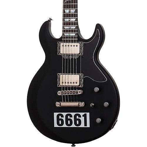 Schecter Guitar Research Zacky Vengeance 6661 Electric Guitar Condition 2 - Blemished Satin Black 194744124815