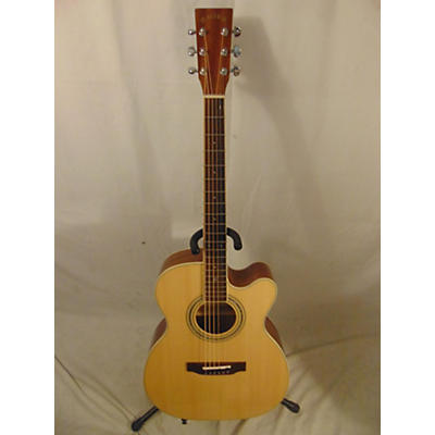 Zager Zad-50ce Om/n Acoustic Electric Guitar