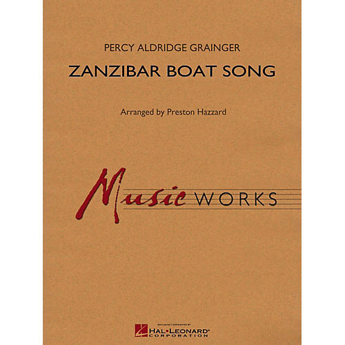 Hal Leonard Zanzibar Boat Song Concert Band Level 4