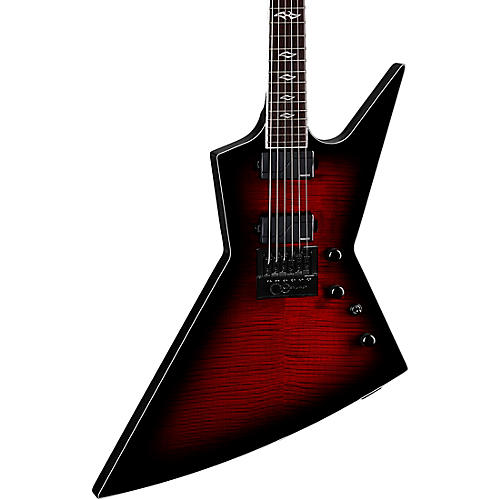 Dean Zero Select Evertune Fluence Electric Guitar Black Cherry Burst