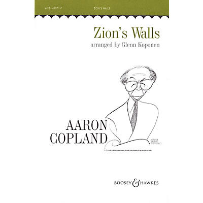 Boosey and Hawkes Zion's Walls (Revivalist Song) SATB arranged by Glenn Koponen