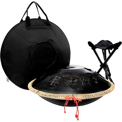 X8 Drums Zodiac Constellation Handpan With Bag and Stand Condition 2 - Blemished 22 in., Black 197881397142