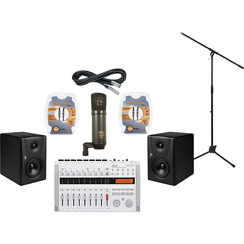 Zoom R16 and Mackie MR5 Recording Package