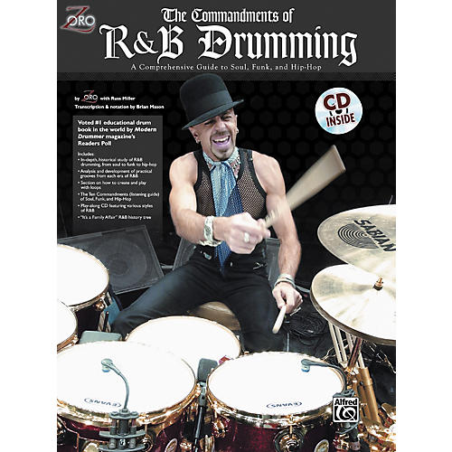 Zoro Commandments of R'n'B Drumming Book/CD