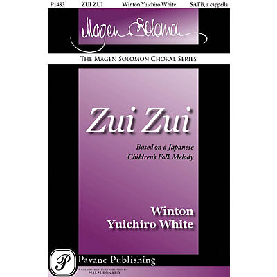 PAVANE Zui Zui SATB a cappella arranged by Winton Yuichiro White