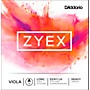 D'Addario Zyex Series Viola A String 16+ Long Scale Heavy