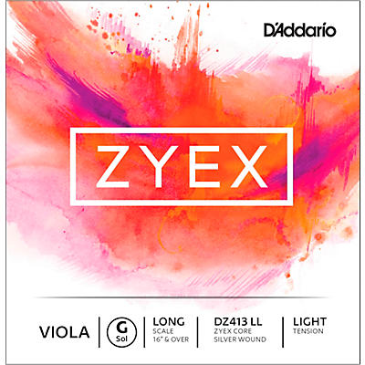 D'Addario Zyex Series Viola G String