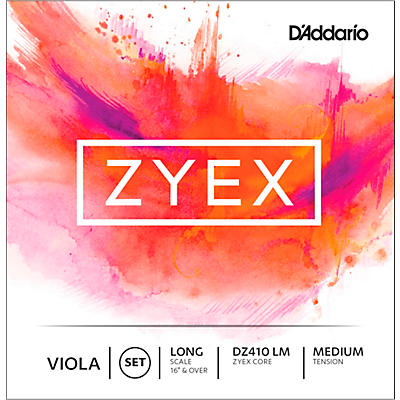 D'Addario Zyex Series Viola String Set