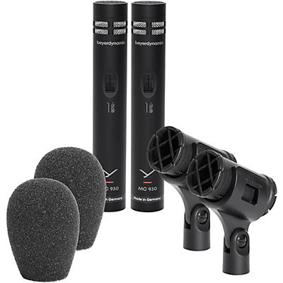 beyerdynamic beyerdynamic MC 930 Stereo Set - Matched Pair True Condenser Microphones (Cardioid)