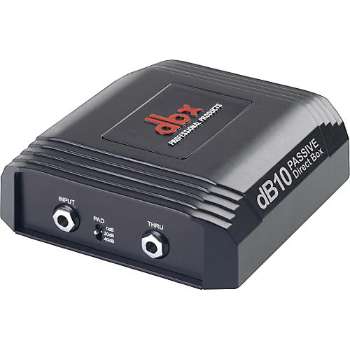 dbx dB10 Passive Direct Box Black