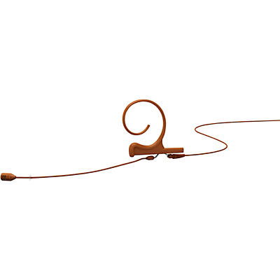 DPA Microphones d:fine FID Slim Directional Headset Microphone, Single ear, 100mm boom, Microdot connector, Brown