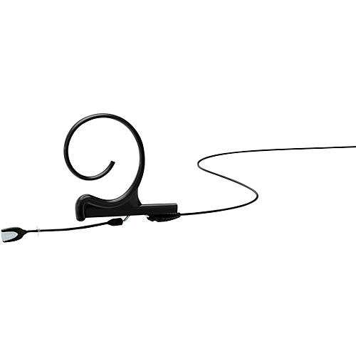 d:fine Omni Slim capsule, headset mic, Single ear, 40mm boom, Microdot Connector, Black