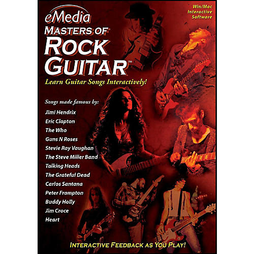 eMedia Masters of Rock Guitar - Digital Download