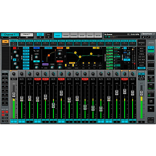eMotion LV1 Live Mixer 16 Stereo Channels