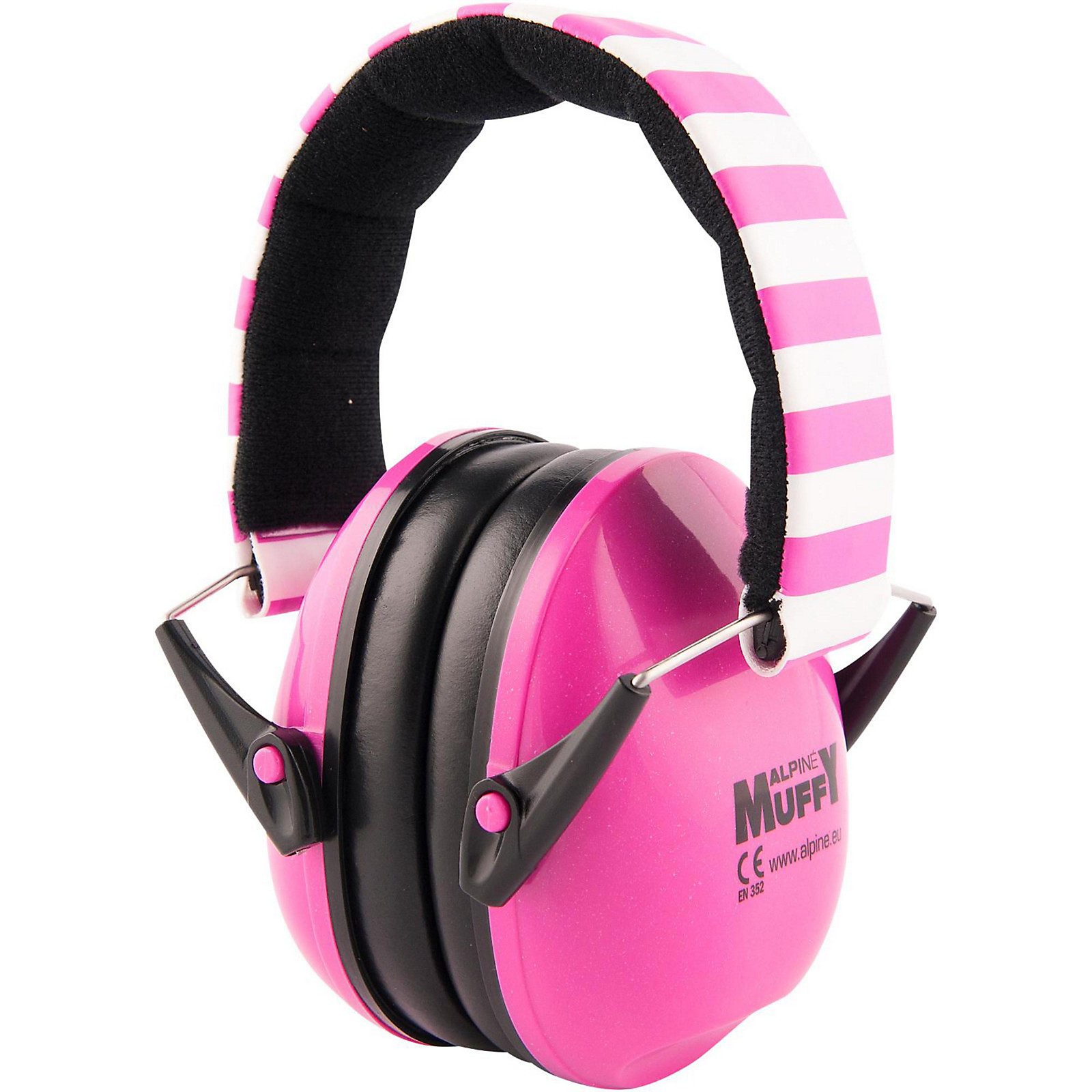 Alpine Hearing Protection (ea) Earmuffs for kids (Pink) | Musician's Friend