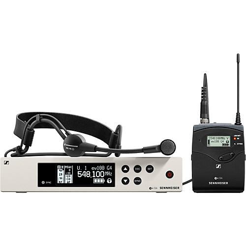 ew 100 G4 Headset Wireless System with ME3 Headset Mic