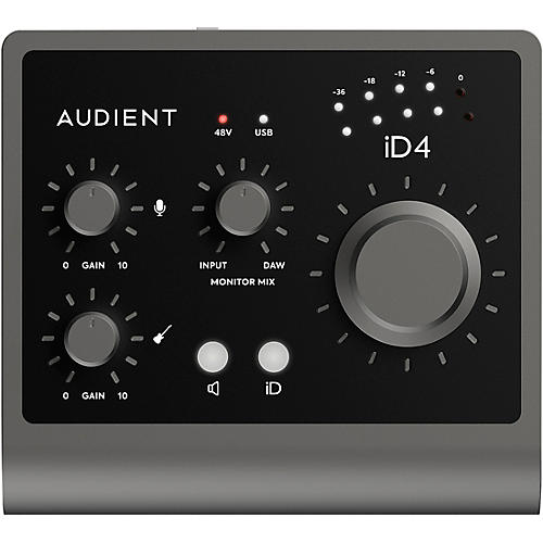 Audient iD4 MKII Desktop 2x2 USB Type-C Audio Interface Condition 1 - Mint