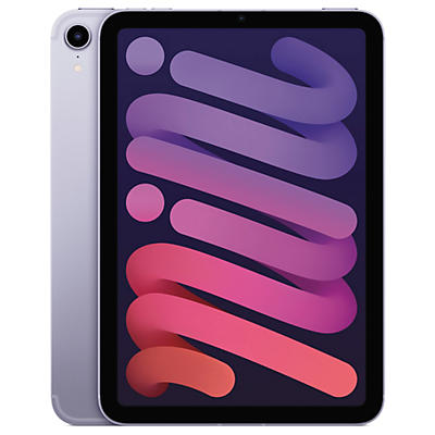 Apple iPad mini 6th Gen Wi-Fi + Cellular 256GB - Purple (MK8K3LL/A)