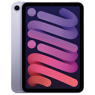 Apple iPad mini 6th Gen Wi-Fi + Cellular 64GB - Purple (MK8E3LL/A)