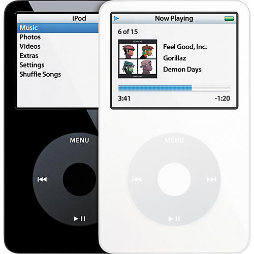 Apple iPod Video 30GB 1st Generation White | Musician's Friend