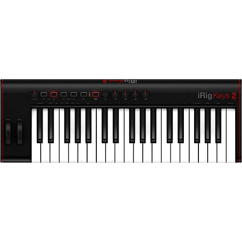 IK Multimedia iRig Keys 2 Pro 37-Full-Size-Key Controller for iPhone, iPad and Mac/PC With SampleTank SE Condition 1 - Mint