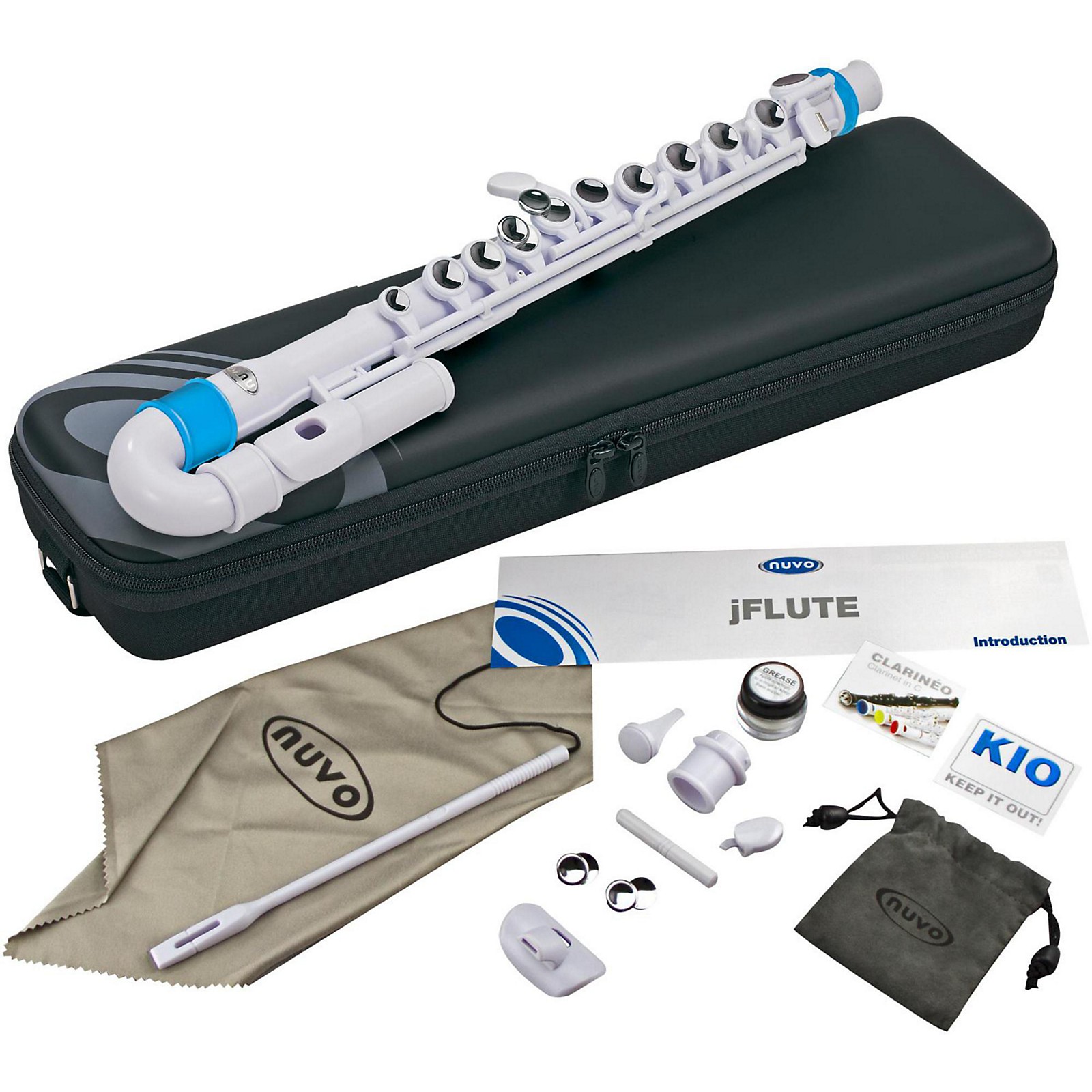 Nuvo jFlute Plastic Junior Flute Kit Musician's Friend