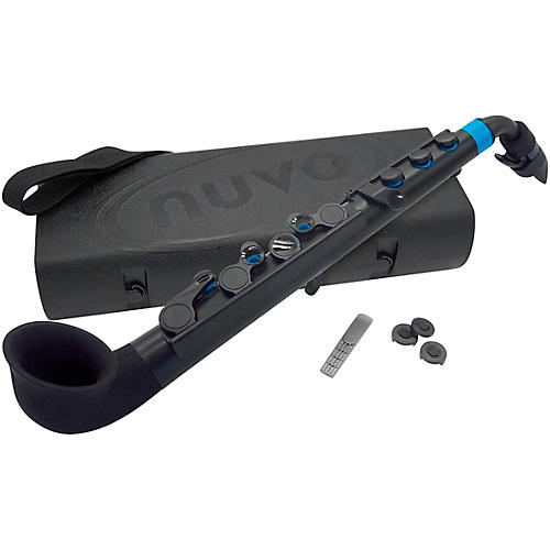 Nuvo jSax 2.0 Plastic Saxophone Black/Blue