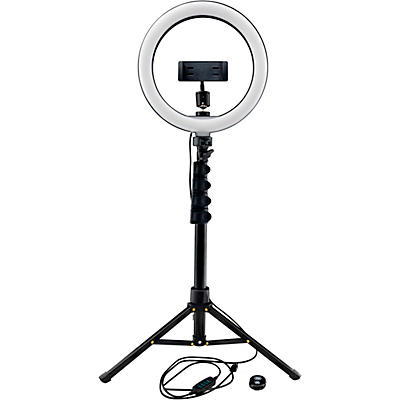Mackie mRING-10 10 In. 3-Color Ring Light Kit with Stand and Remote