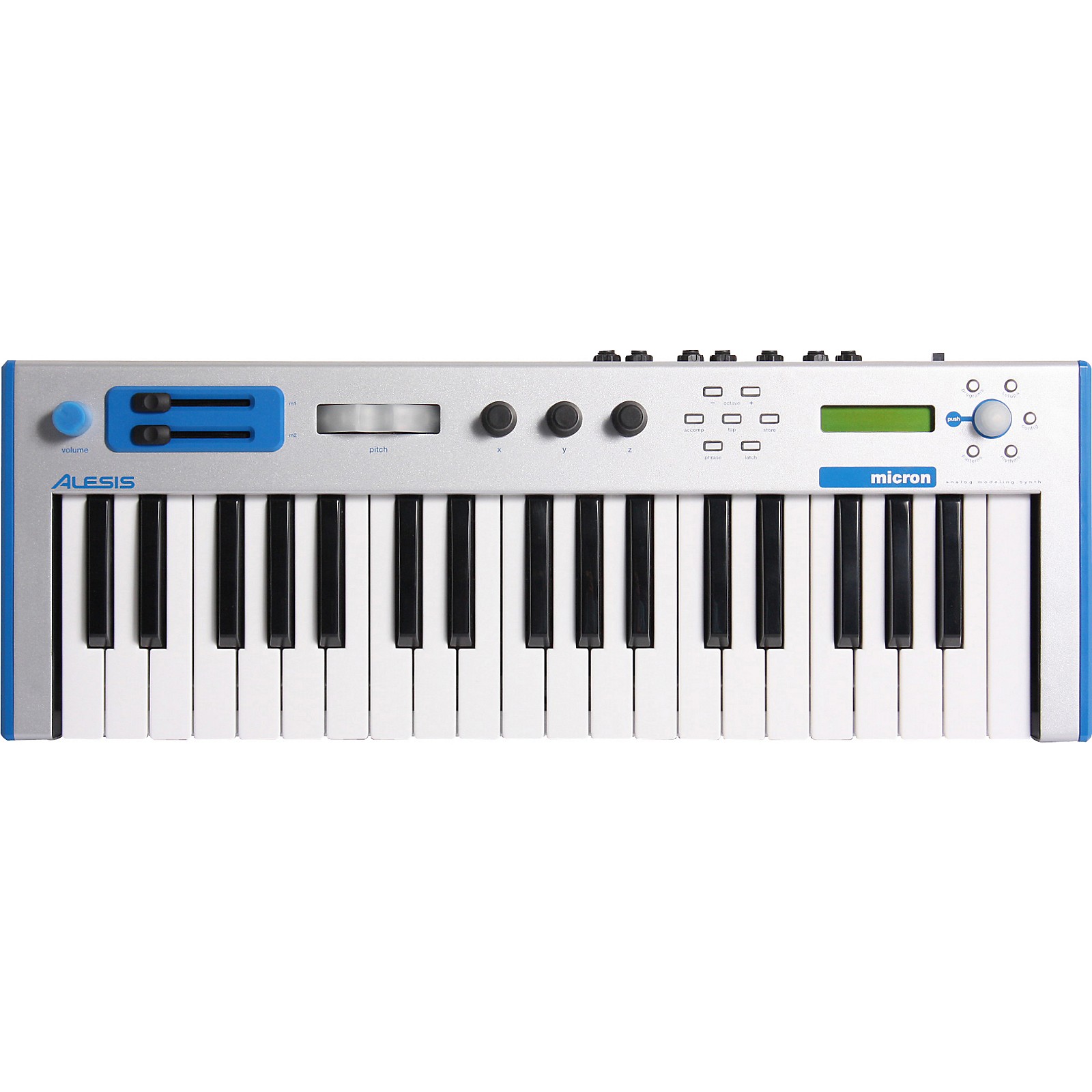 Alesis micron Analog Modeling Synth Blue Musician's Friend