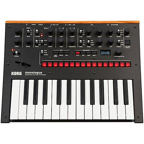 KORG monologue Monophonic Analog Synthesizer Black