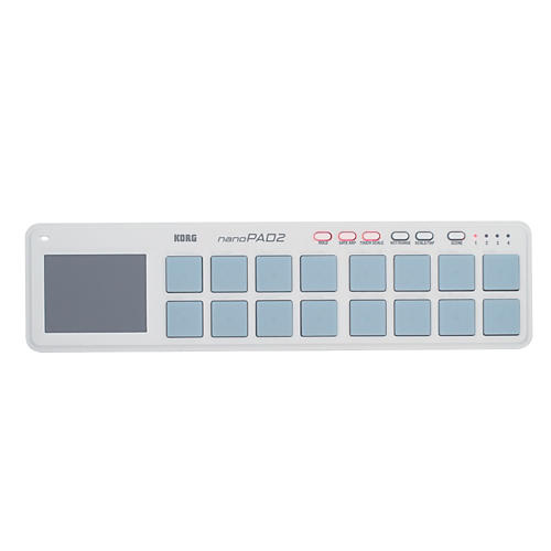 KORG nanoPAD2 USB Drum Pad Controller White