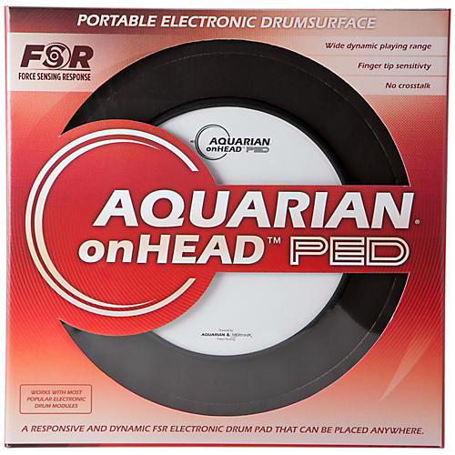 Aquarian onHEAD Portable Electronic Drumsurface Condition 1 - Mint 10 in.