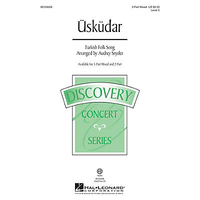 Hal Leonard Üsküdar (Discovery Level 2) 3-Part Mixed arranged by Audrey Snyder