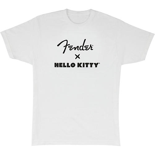 Fender x Hello Kitty Logo Tee Large White