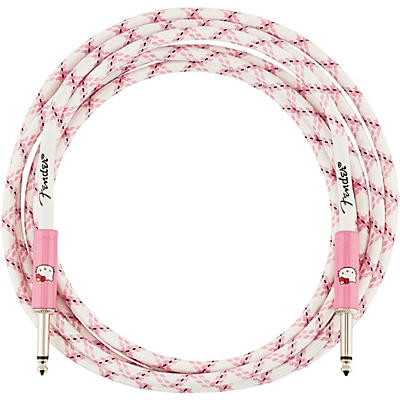 Fender x Hello Kitty Straight to Straight Woven Instrument Cable