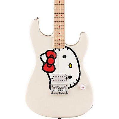 Squier x Hello Kitty Stratocaster Electric Guitar -