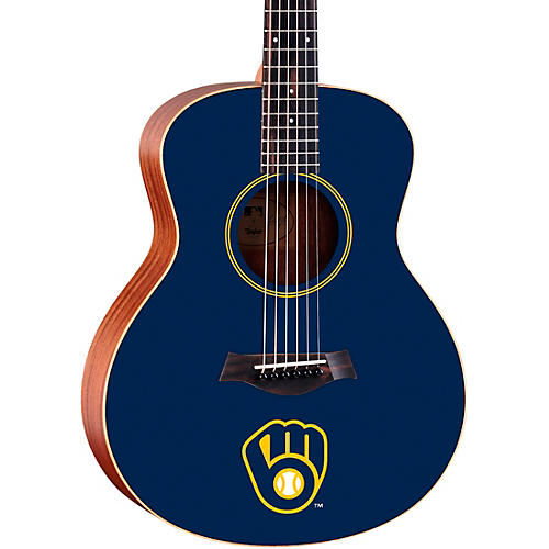 Taylor x MLB GS Mini Acoustic Guitar Milwaukee Brewers Graphic