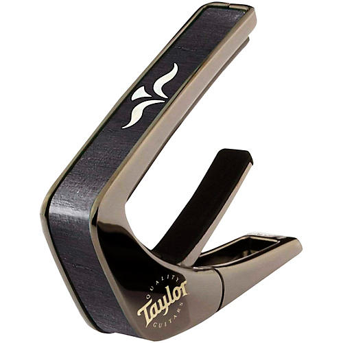 Thalia x Taylor Guitar Black Chrome Capo 600 Series Wings