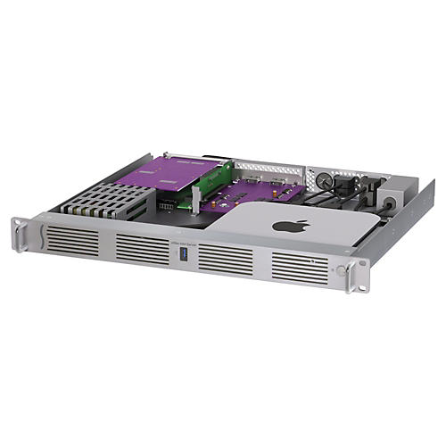 xMac Mini Server 2H PCIe 2.0 Expansion System/1U Rackmount Enclosure for Mac Mini w/Thunderbolt Port