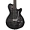 xtSA Flame Electric Guitar Level 1 Transparent Black