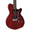 xtSA Flame Electric Guitar Level 1 Transparent Dark Red